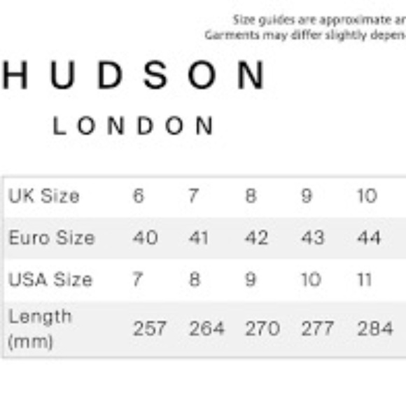 H HUDSON London Black Leather Women's Ankle Boots Sz 40/US 7 - Picture 7 of 7